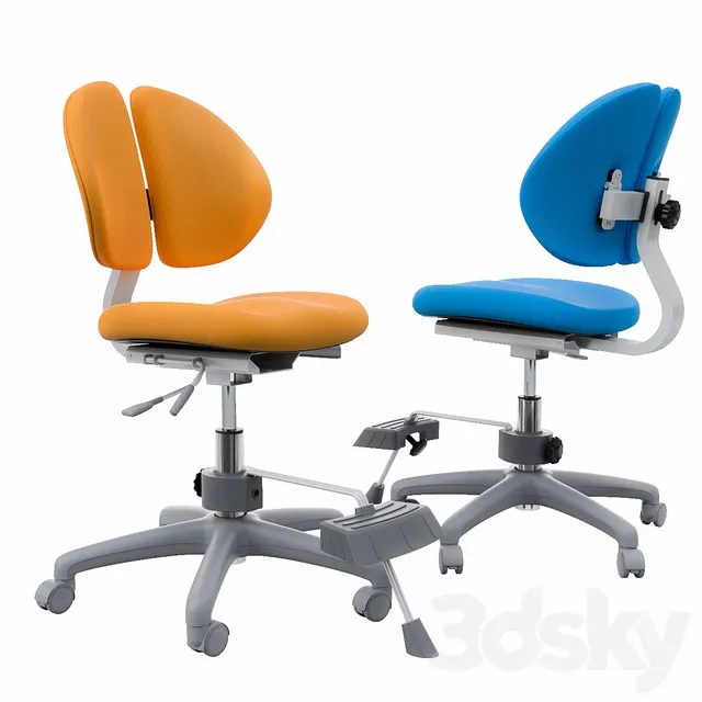 Chair and Armchair 3D Models – Children’s orthopedic chair Duo Kid