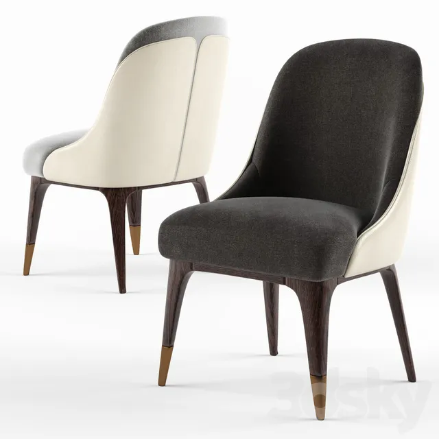 Chair and Armchair 3D Models – Covet Dining Chair