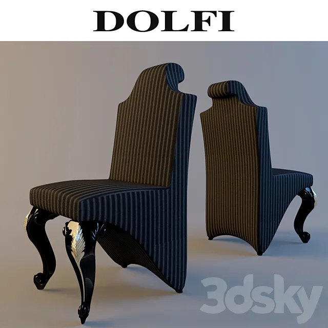 Chair and Armchair 3D Models – Dolfi chair
