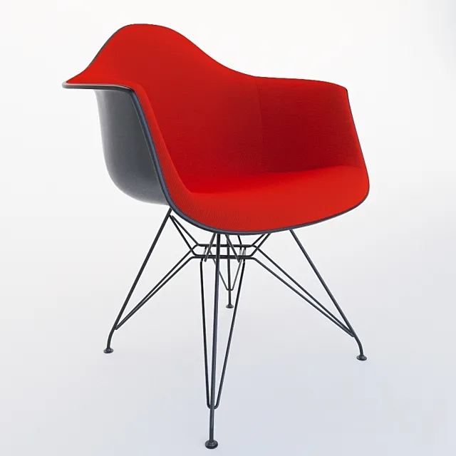Chair and Armchair 3D Models – Eames Plastic Armchair DAR