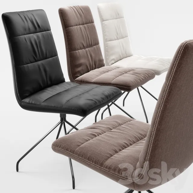 Chair and Armchair 3D Models – Larina chair