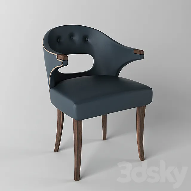 Chair and Armchair 3D Models – Nanook Brabbu short chair
