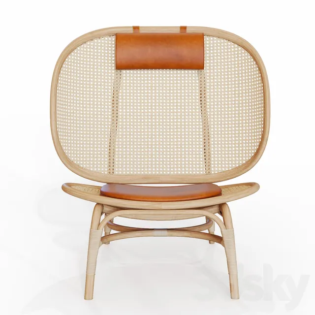 Chair and Armchair 3D Models – NOMAD CHAIR