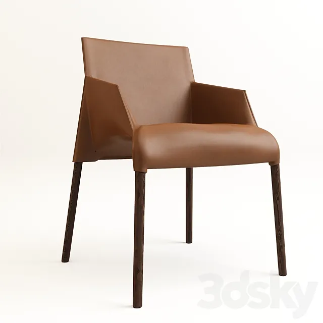 Chair and Armchair 3D Models – poliform-seattle-chair