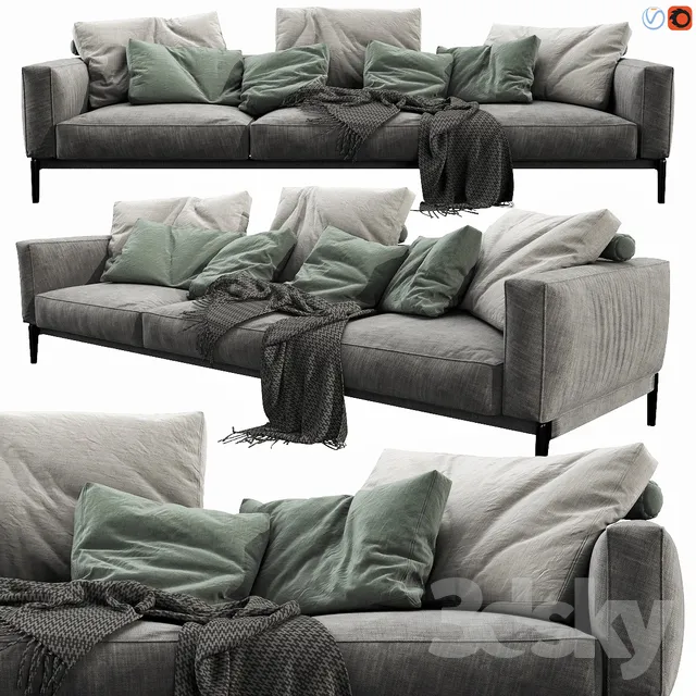 Furniture – Sofa 3D Models – 0403