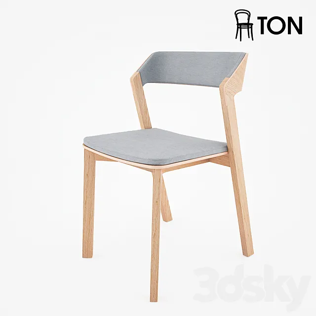Chair and Armchair 3D Models – TON Chair Merano