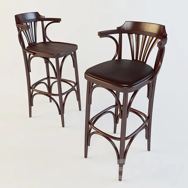 Chair and Armchair 3D Models – Viennese chair bar
