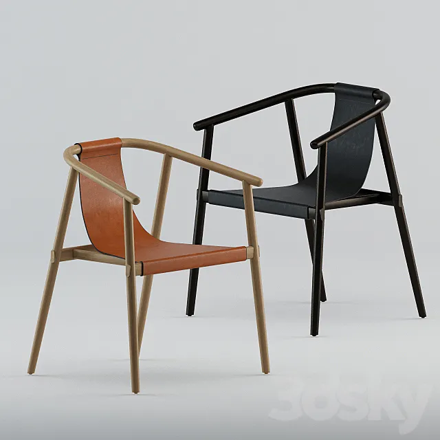 Chair saddler 3DS Max - thumbnail 3