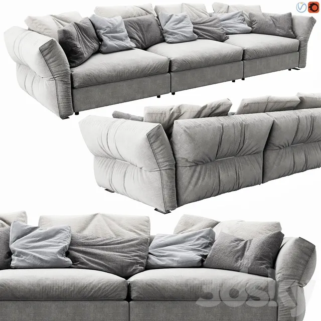 Furniture – Sofa 3D Models – 0427