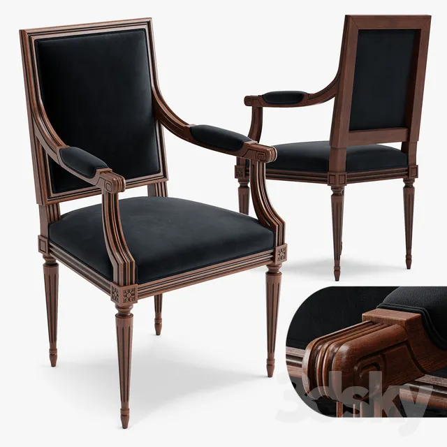 Armchair 3D Models – 0275