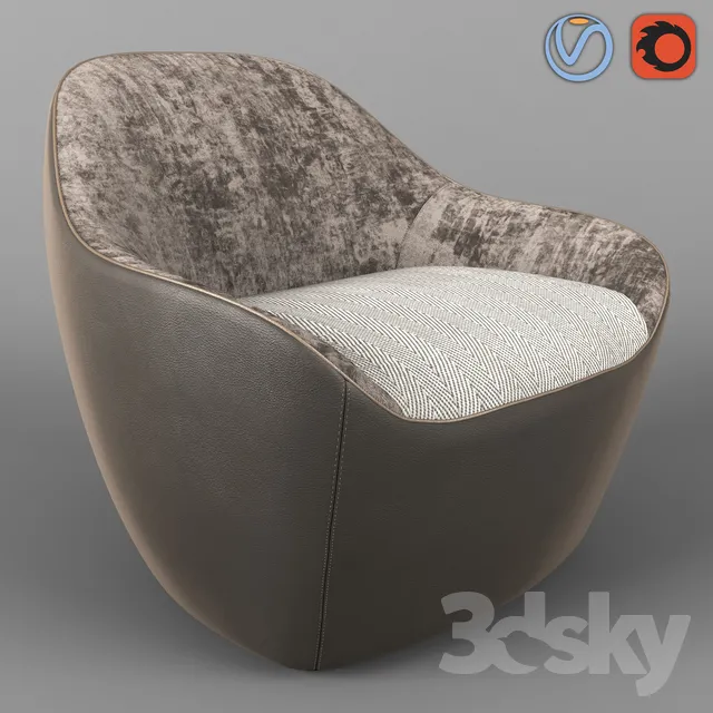 Armchair 3D Models – 0278
