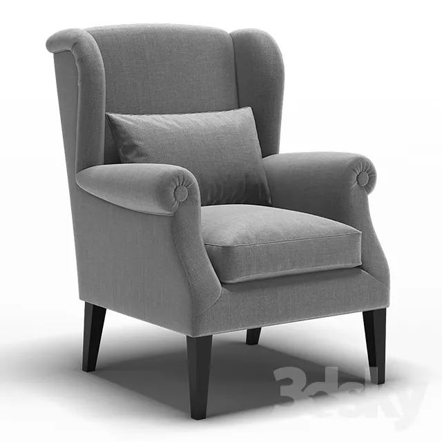 “Dantone | Armchair “”Hyde””” 3DS Max - thumbnail 3