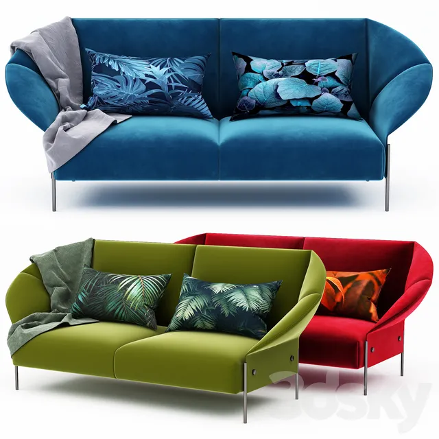 Furniture – Sofa 3D Models – 0440
