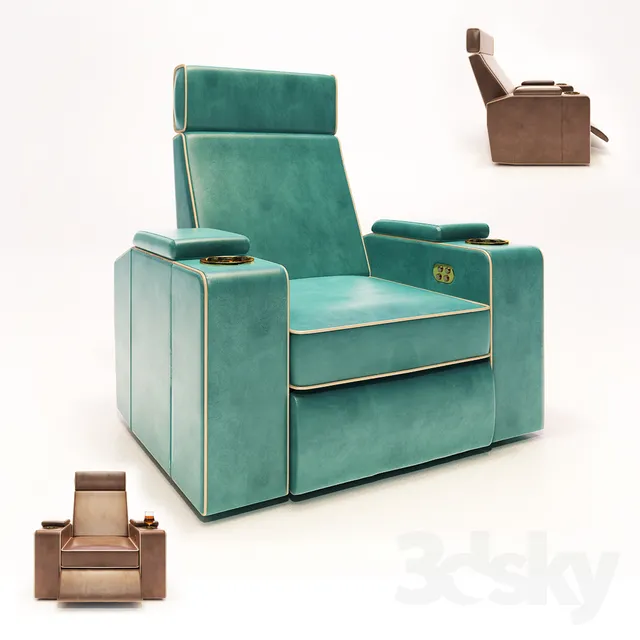 Armchair 3D Models – 0345