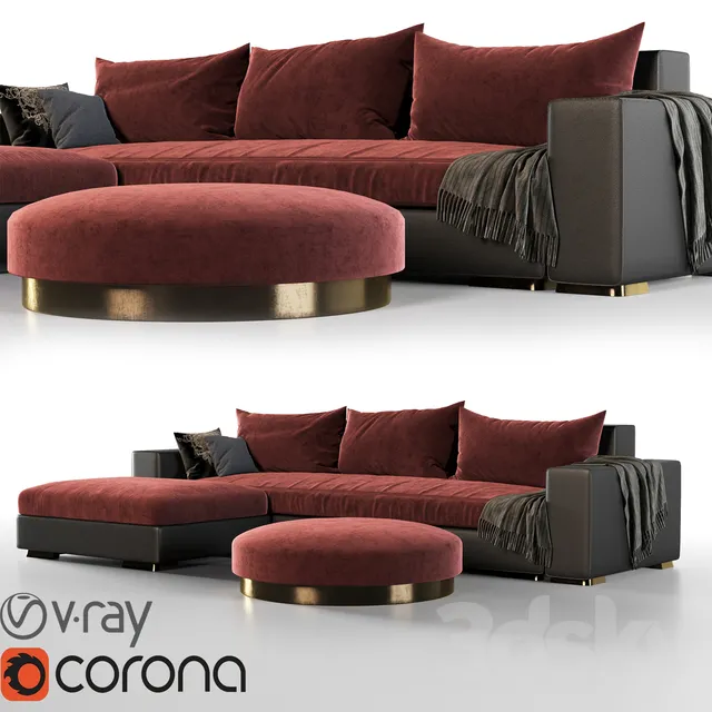 Furniture – Sofa 3D Models – 0445