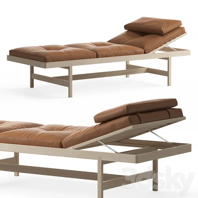 Bassass fellows daybed 3DS Max - thumbnail 3