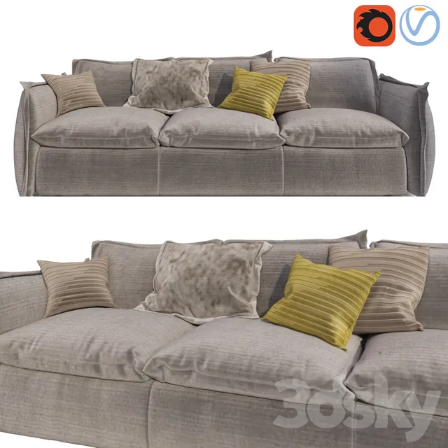 Furniture – Sofa 3D Models – 0451