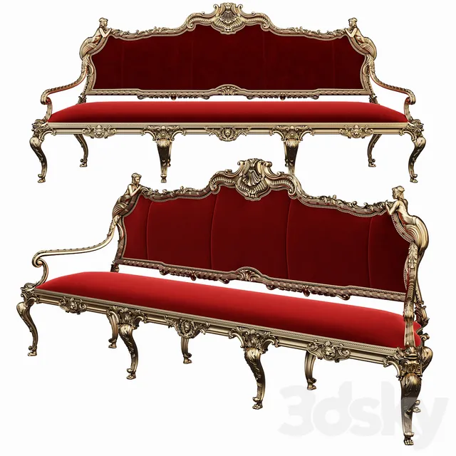 Furniture – Sofa 3D Models – 0455
