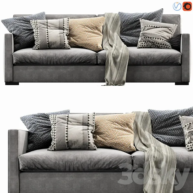 Furniture – Sofa 3D Models – 0456