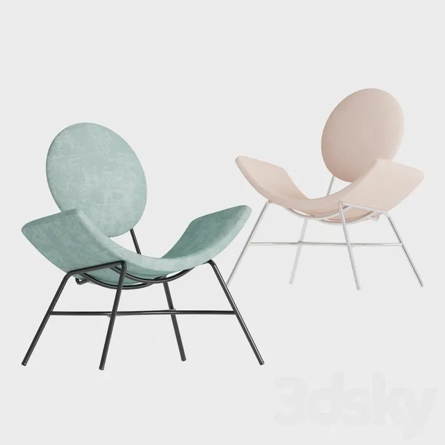 Elroy chair 3DS Max - thumbnail 3