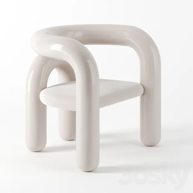 Neotenic chair by jumbo 3DS Max - thumbnail 3