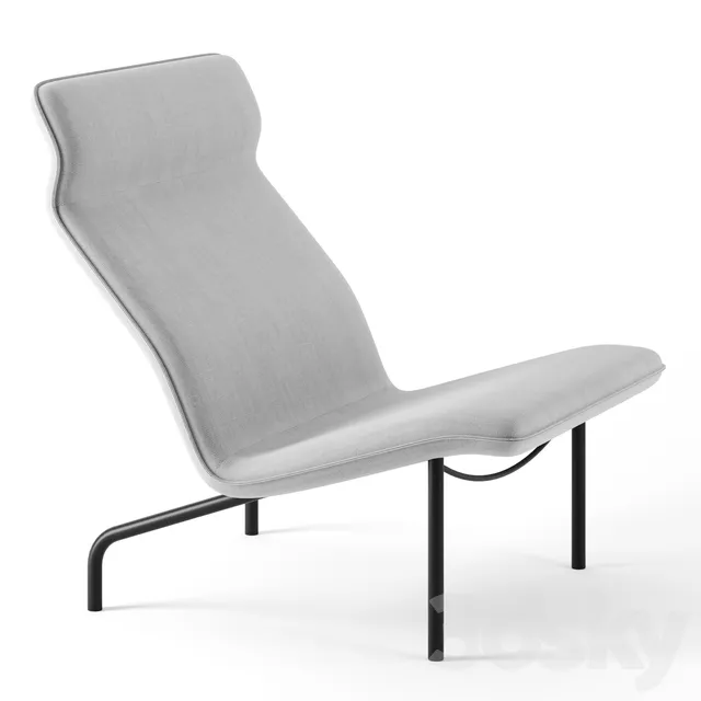 Lucio Lounge Chair by Established and Sons 3DS Max - thumbnail 3