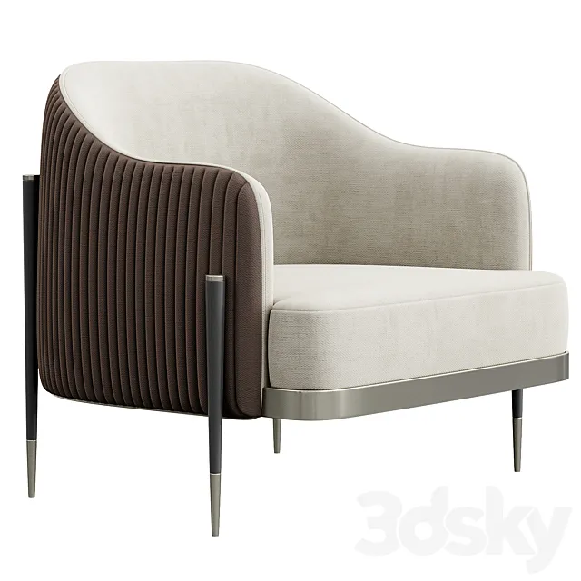 AVE Armchair Oxford by Capital Creative Lab 3DS Max - thumbnail 3