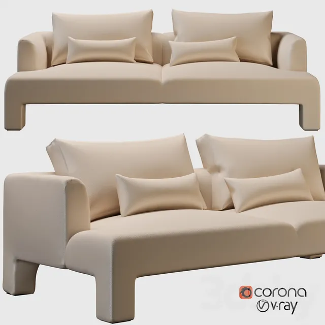 Furniture – Sofa 3D Models – 0473