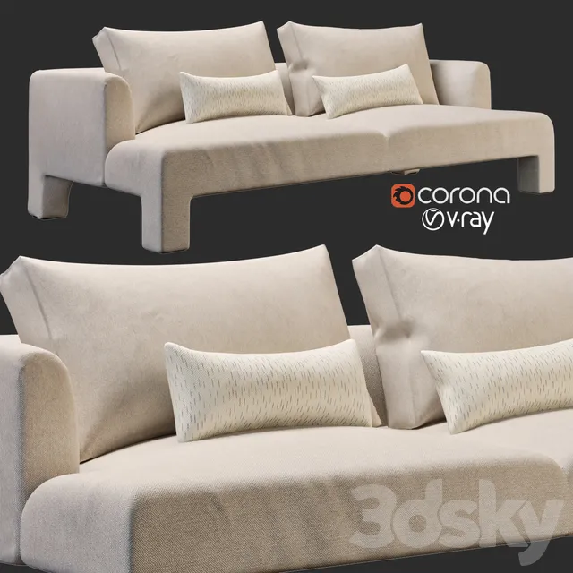 Furniture – Sofa 3D Models – 0475