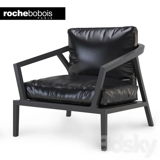 Echoes armchair 3DS Max - thumbnail 3