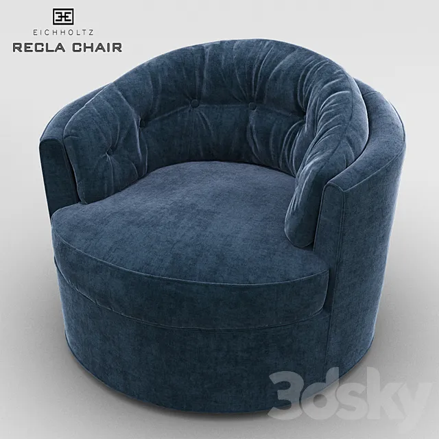 Eicholtz Recla Chair 3DS Max - thumbnail 3