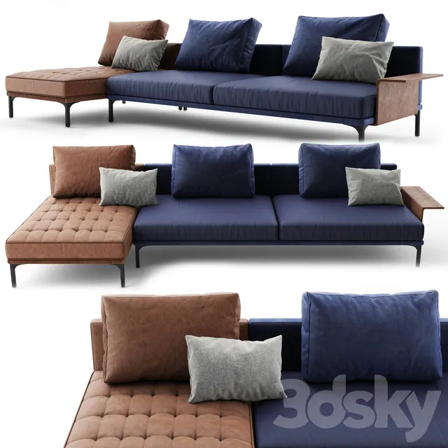 Furniture – Sofa 3D Models – 0495