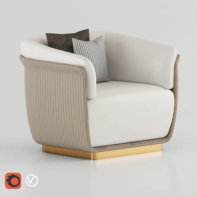 Armchair 3D Models – Allure Chair Capital Collection