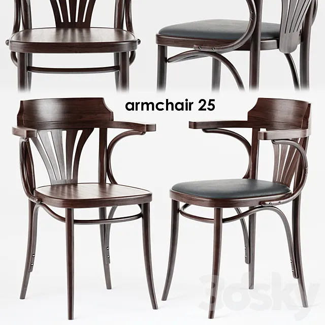Armchair 3D Models – Armchair 25