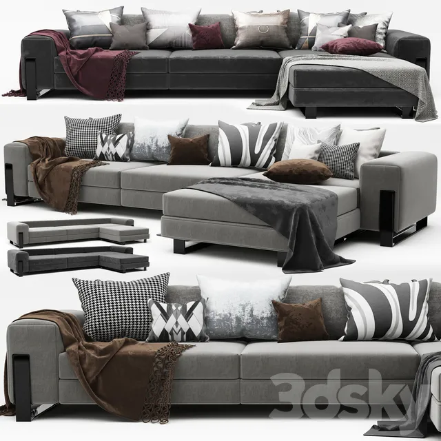 Furniture – Sofa 3D Models – 0502