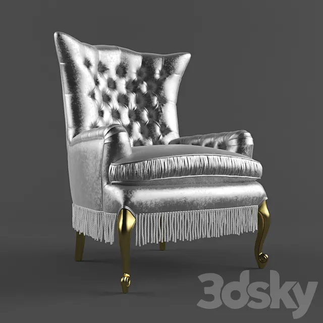 Armchair 3D Models – Arredamenti Grand Royal art.437