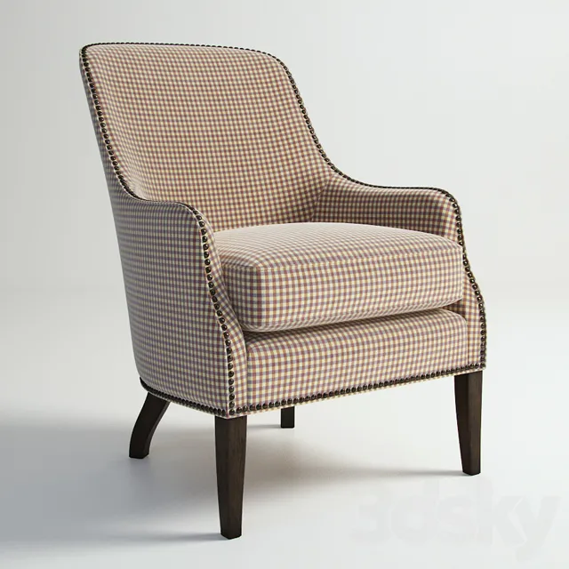 Armchair 3D Models – Century Furniture Vale Chair – 11-759