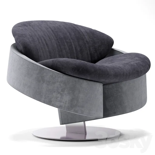 Armchair 3D Models – Gianfranco Ferre Home Sherlock 2 armchair
