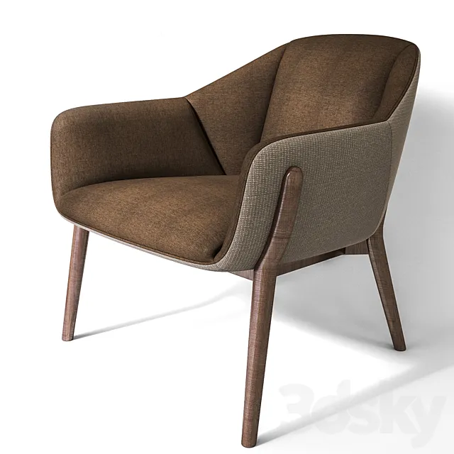 Armchair 3D Models – NIDO Chair – SANCAL RAFA GARCIA