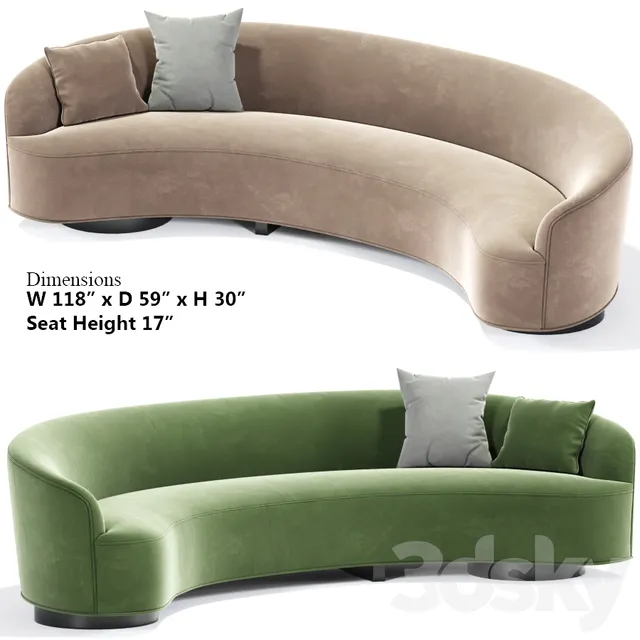 Furniture – Sofa 3D Models – 0520