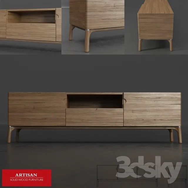 Sideboard – Chest of Drawers – 3D Models – 0008