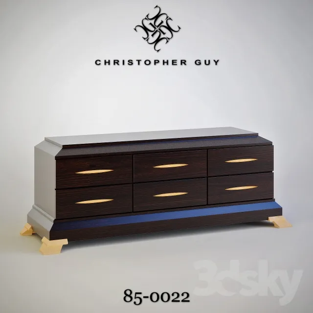 Sideboard – Chest of Drawers – 3D Models – 0021