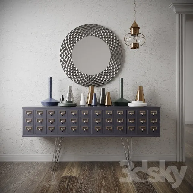 Sideboard – Chest of Drawers – 3D Models – 0030