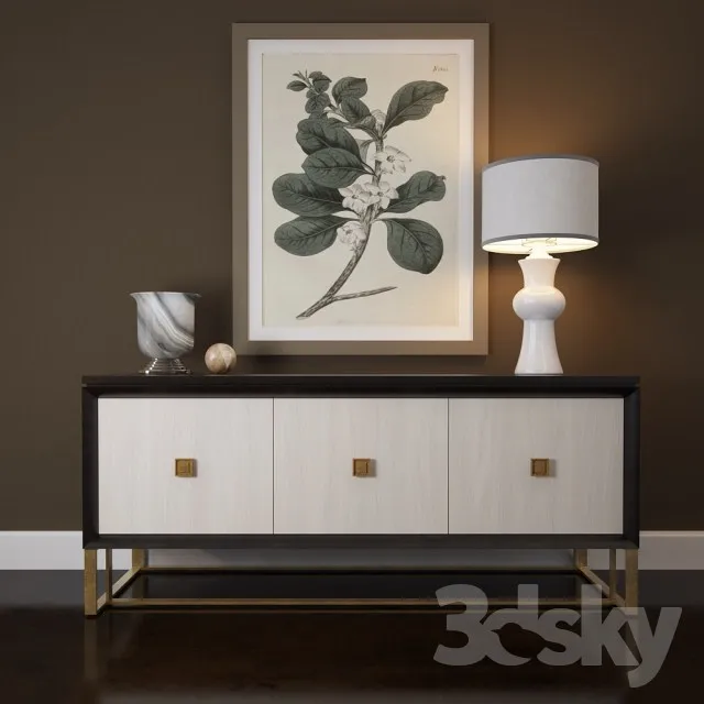 Sideboard – Chest of Drawers – 3D Models – 0069