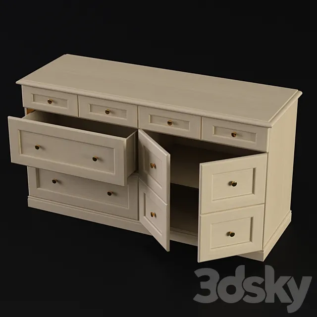 Sideboard – Chest of Drawers – 3D Models – 0082