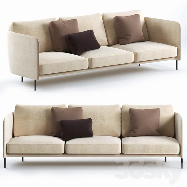 Furniture – Sofa 3D Models – 0534