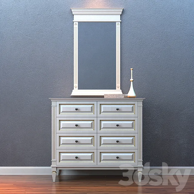 Sideboard – Chest of Drawers – 3D Models – 0102