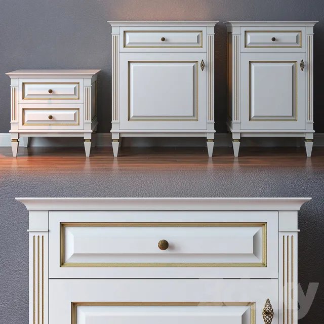 Sideboard – Chest of Drawers – 3D Models – 0103