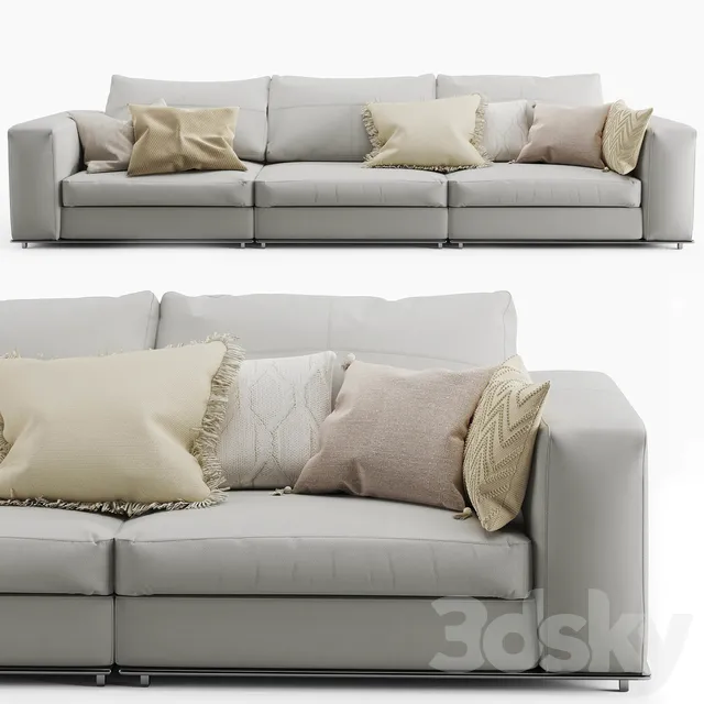 Furniture – Sofa 3D Models – 0536