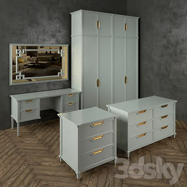 Sideboard – Chest of Drawers – 3D Models – 0123